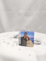 Kişiye Özel Şeffaf Pleksi Anahtarlık – Fotoğraflı - Görsel 5