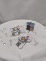 Kişiye Özel Şeffaf Pleksi Anahtarlık – Fotoğraflı - Görsel 8