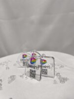 Kişiye Özel Şeffaf Pleksi Anahtarlık – Fotoğraflı - Görsel 10