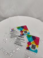 Kişiye Özel Şeffaf Kartvizit – UV Baskılı Pleksi - Görsel 2