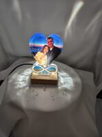 Kişiye Özel Sonsuzluk Pleksi Biblo – LED Işıklı Masaüstü Fotoğraf - Görsel 4
