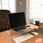 Pleksi Büyük Monitör Yükseltici - Laptop, Ekran Standı